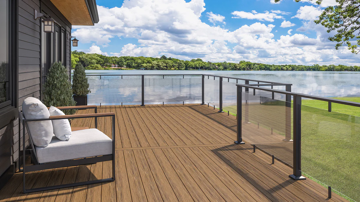 Deckorators Aluminum Glass Rail Post Kit