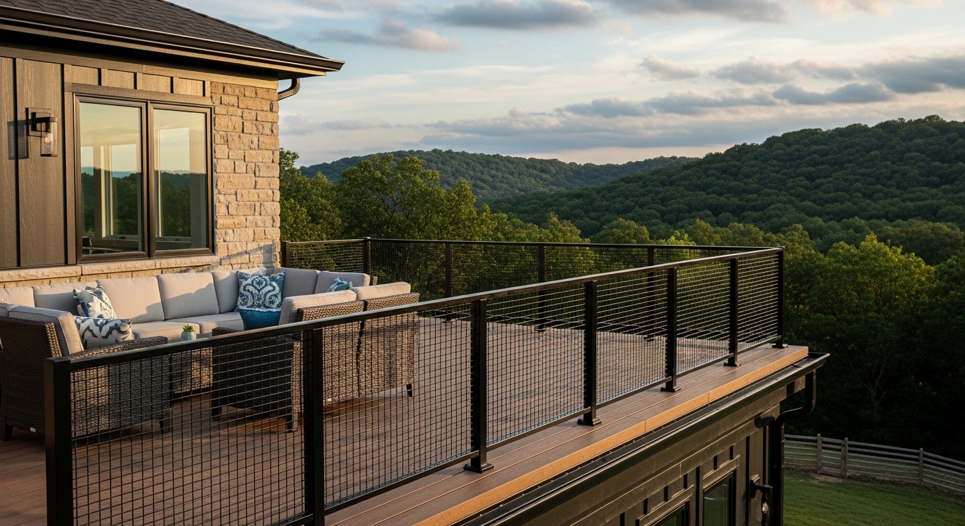 Mesh Railing in Missouri