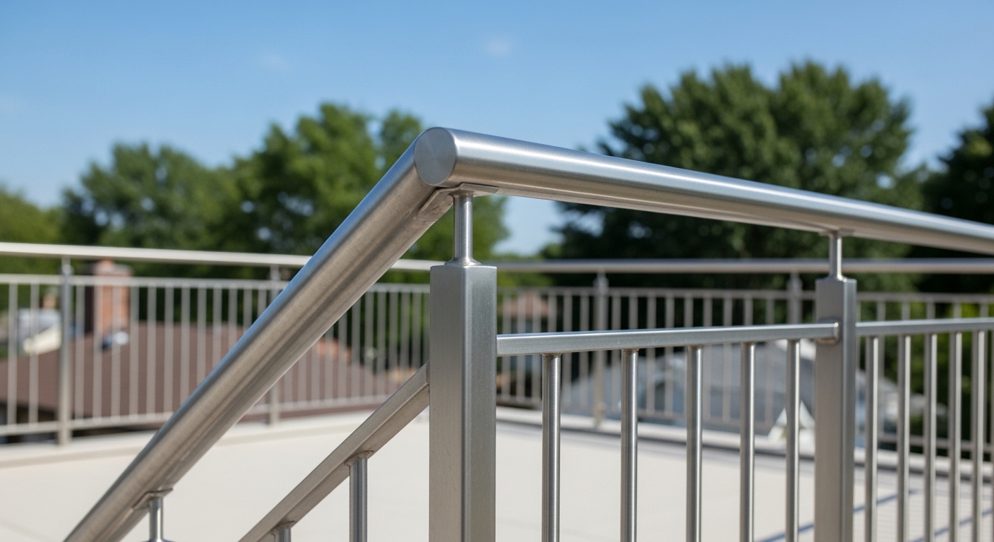Steel railing