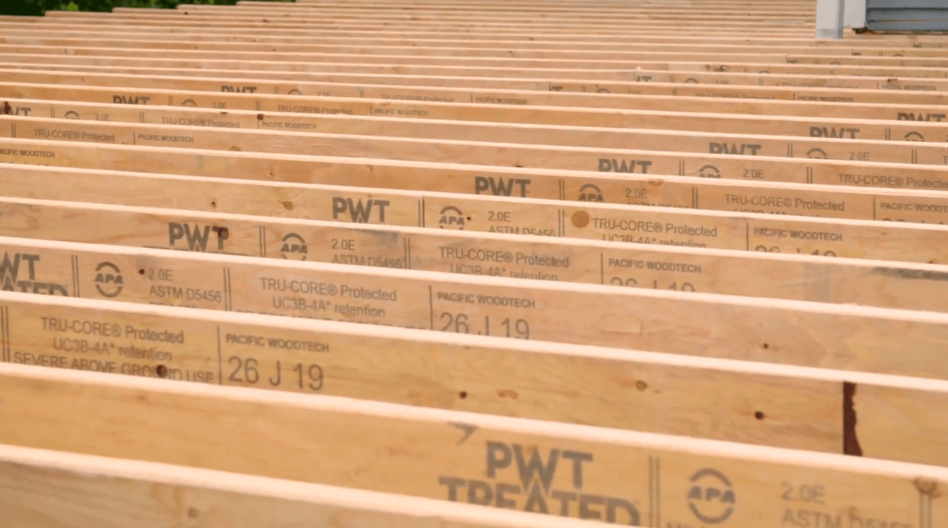 PWT Treated LVL by Pacific Woodtech