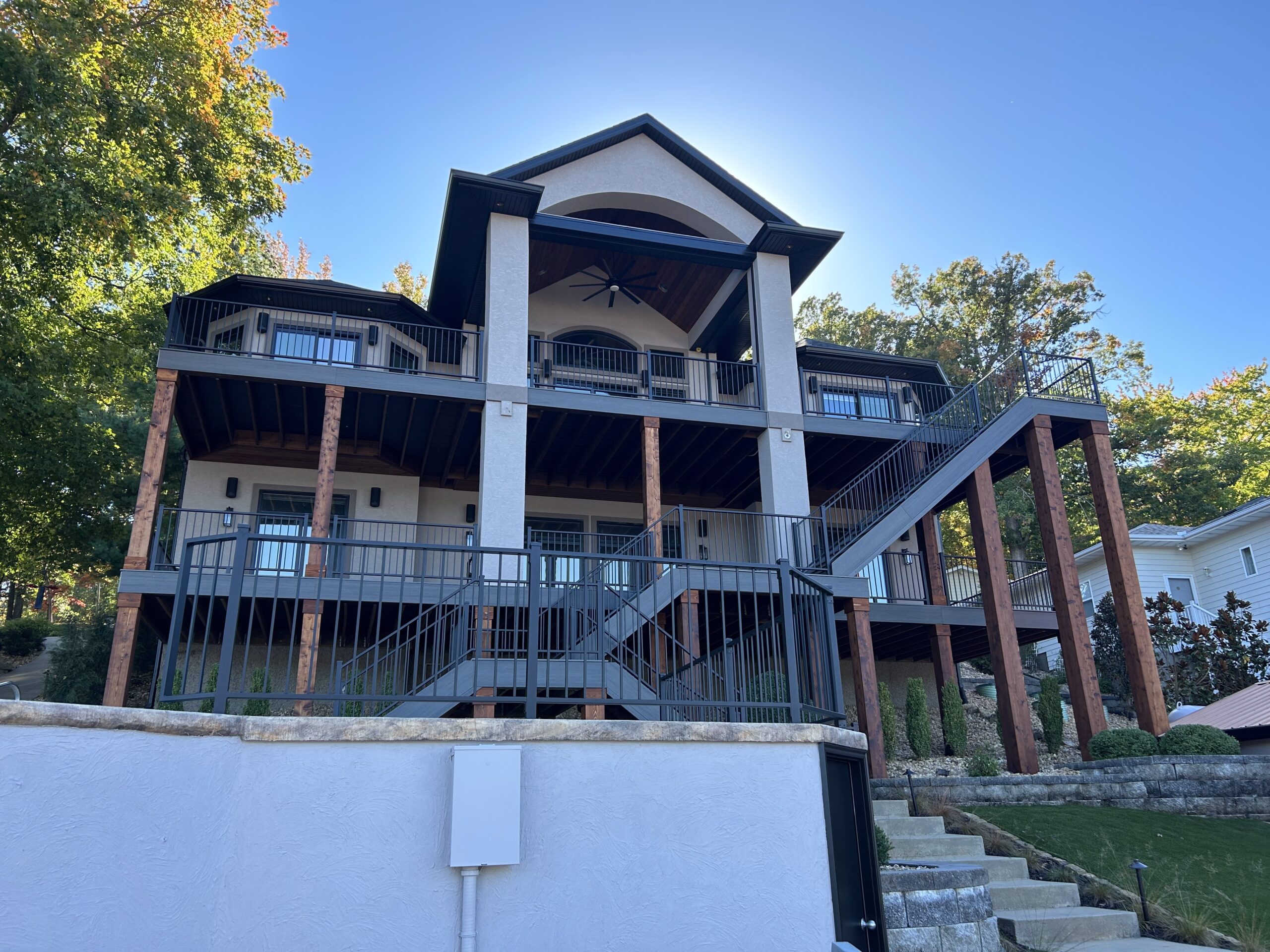 Top Deck completed outdoor project photo 2