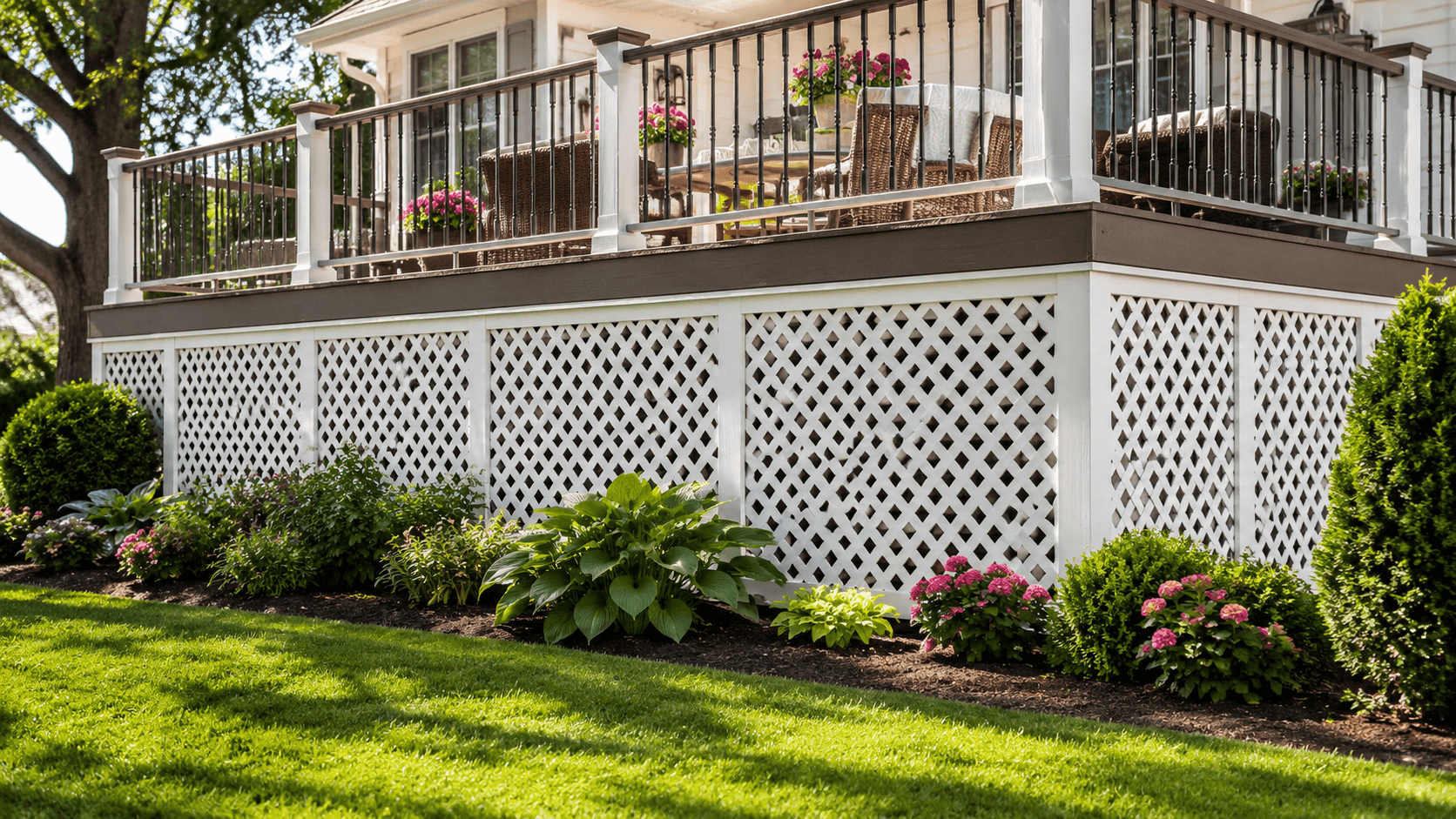 Lattice Deck Skirting