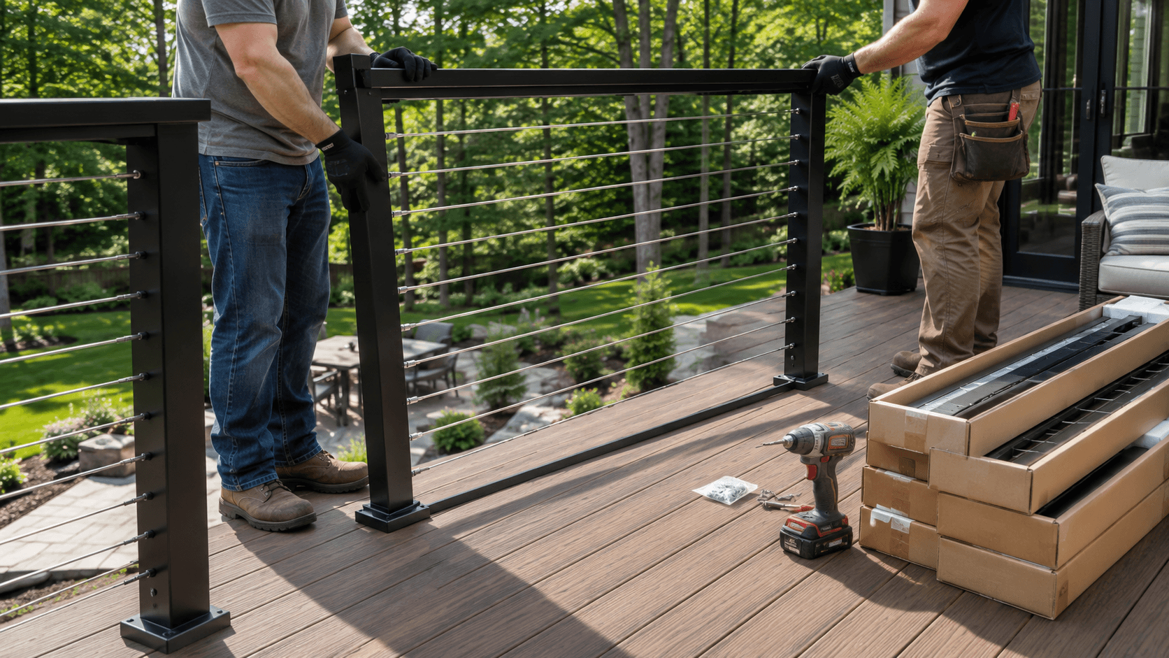 Pre-Assembled Cable Railing